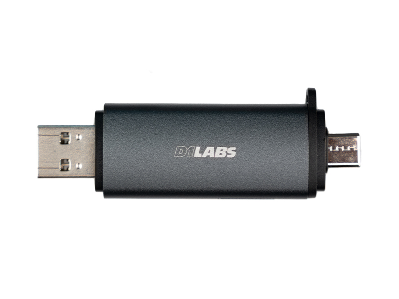 D1 Labs 2 in 1 SD Card Reader