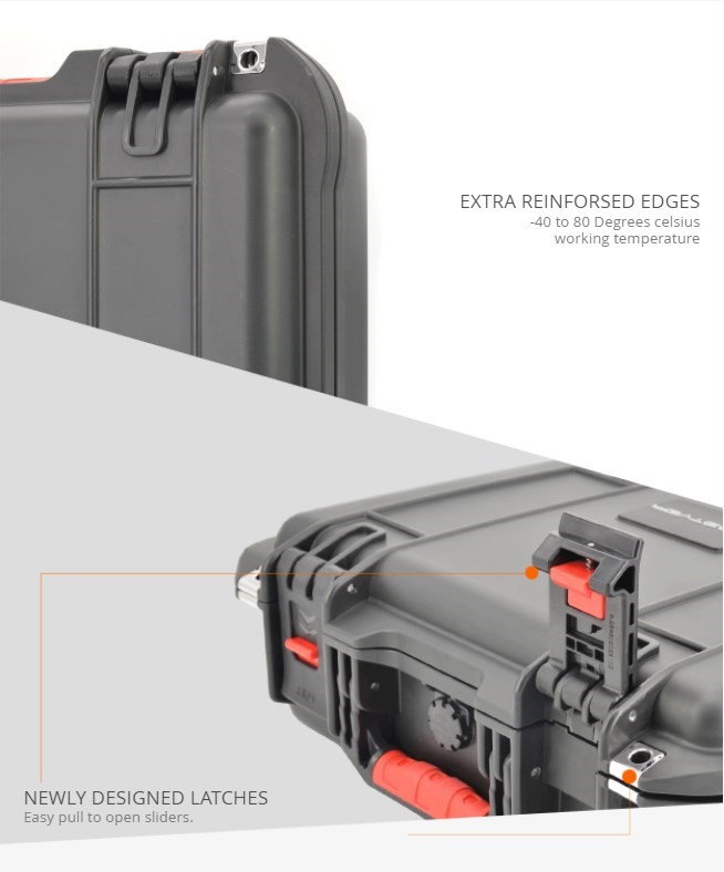 DJI PGYTECH Spark – Safety Carrying Case Australia (Extra Reinforced Edges) at D1 Store