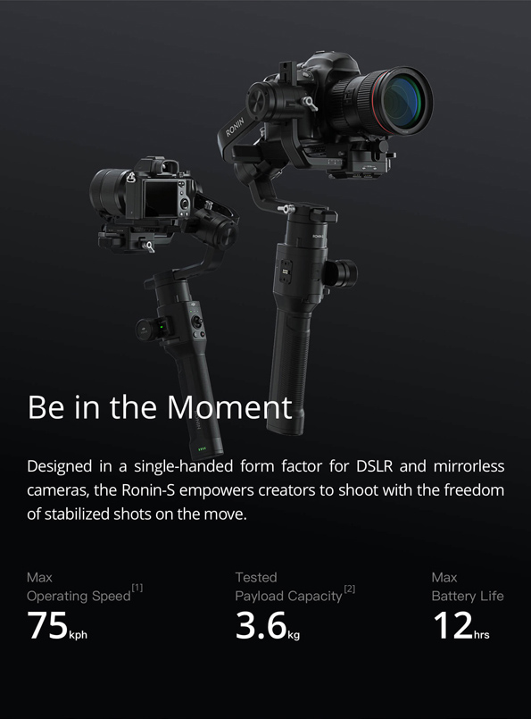 DJI Ronin-S (Be in the Moment) at D1 Store Australia