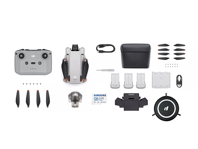 DJI Mini 3 Pro with Fly More Kit Plus & Flight Battery Kit