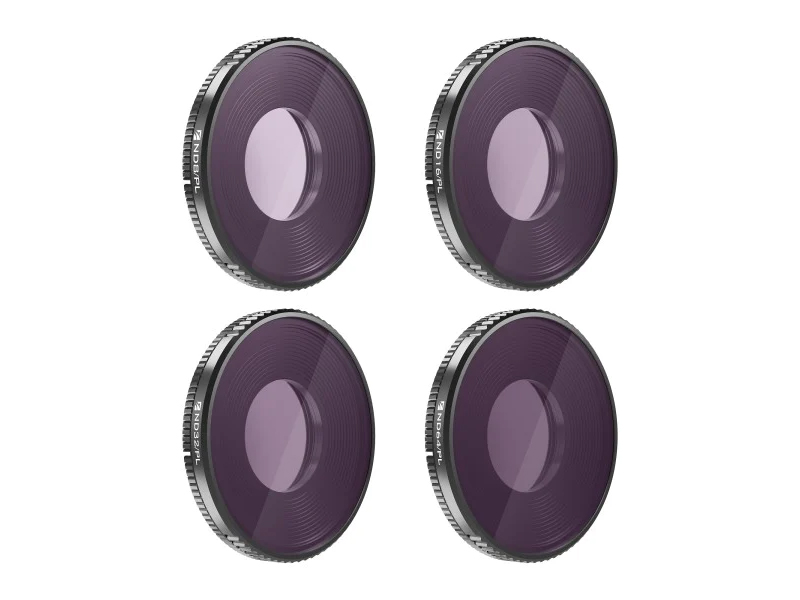 Freewell Bright Day Filters for Osmo Action 3 (4 Pack)