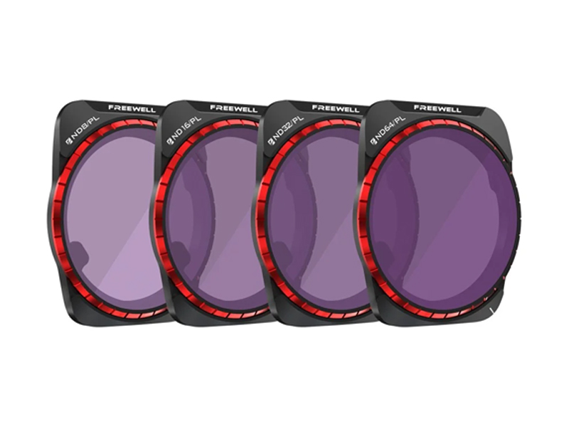 Freewell Bright Day Filters for DJI Air 3 (4 Pack)