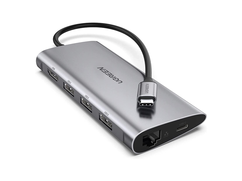 UGREEN USB-C 8 in 1 Hub (USB-A, HDMI, RJ45, SD)