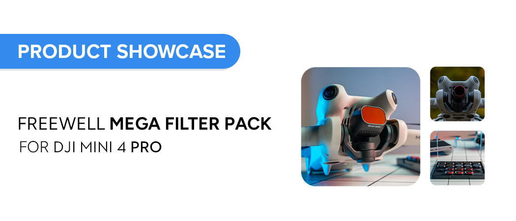 DJI Mini 4 Pro All Day Filter 6Pack - ND with GimbalSafe Tech