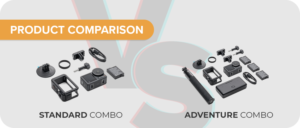 DJI Osmo Action 3 Standard Combo vs Adventure Combo: Which Should I Buy?